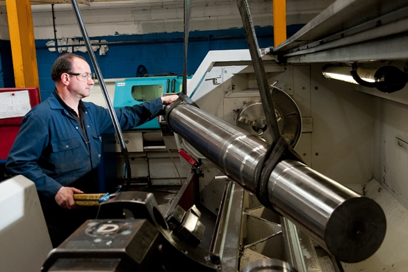 Rotor Shaft on a CNC Lathe