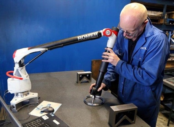 Inspection using the Romer Arm